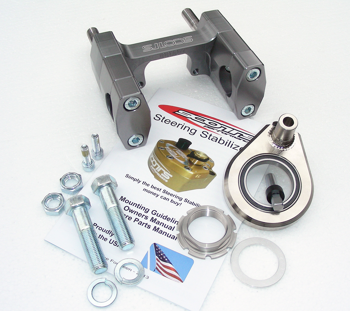 SUB Mount / Mount Kit Only / when using stock triple clamps